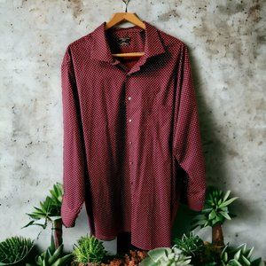 Men's long-sleeved button shirt